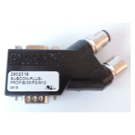 Connecteurs de bus D-SUB 9P SUBCON-PLUS-PROFIB/35/PG/M12 PHOENIX CONTACT 2902319