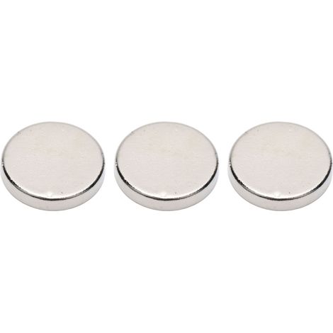 Lot de 50 aimants néodyme 15 x 3 mm, aimants puissants pour loisirs créatifs, décoration de réfrigérateur et affichage photo. (1/5)