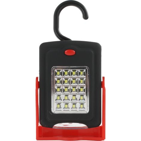 Torcia da officina a batteria con magnete, 20 LED, 90x60x20 mm, 100 lm, LB004 (1/5)
