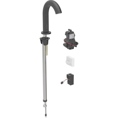 Geberit Piave Waschtischarmatur, Ausladung 167mm, Netzbetrieb, (1/4)