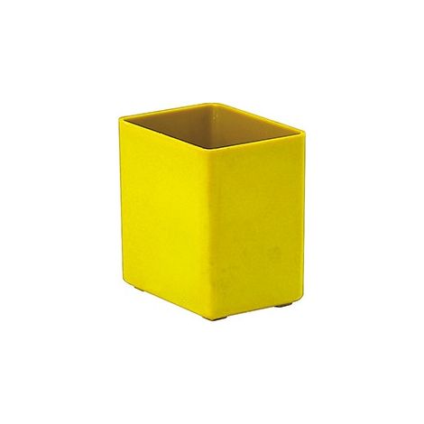 Caja Insertaable E 54/3 - L53xB40xH54mm amarillo