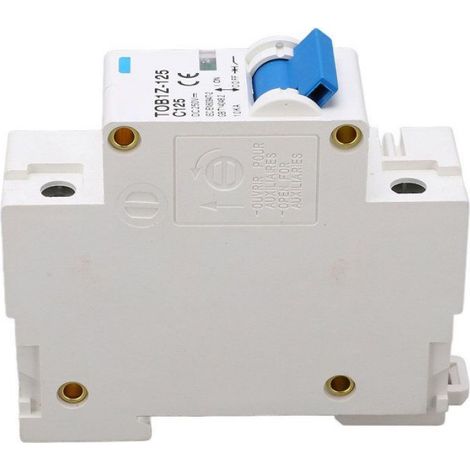Disjoncteur Dc - 125 A - 250 V Dc - Montage Rail Din 35 Mm - Pour Systeme Solaire Et Bateria - 1 Unite (1/5)