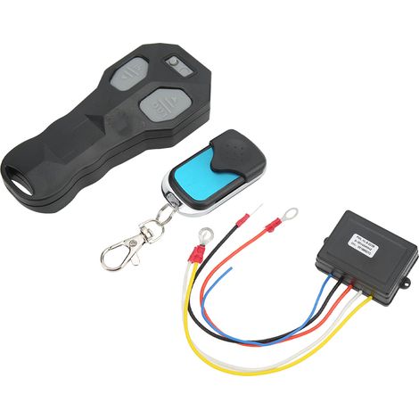 Kit de télécommande sans fil pour treuil 9-30 V, 23 m (75 pi), récepteur 434 MHz, combiné étanche, interrupteur pour voiture, VTT et camion (1/5)