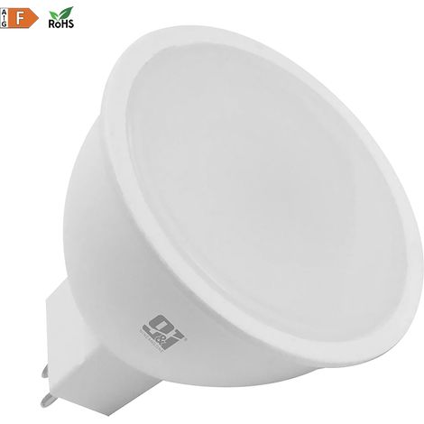 ORION91oficial® - Pack X 20 Unidades, Bombilla LED GU5.3 MR16, 6w (=50w) 540lm Blanco Neutro 4000K 25000h Foco-Iluminación-Aplique-Lámpara  - spaziOrion91
