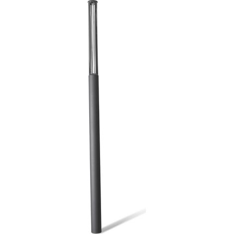 Faro Screen Borne lumineuse extérieure à LED avec écran, 370 cm, gris foncé, 2700 K, 360°, IP65 (1/3)