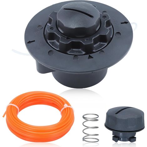 C5-2 Kit de Tête de coupe pour FS38, FS40, FS45, FS46, FS50, FS51, FSA 60R, FSA 86R, FSE60 Tondeuse à gazon, Remplace pour 4006-710-2106, avce Ressort de coupe et le fil de coupe (1/5)