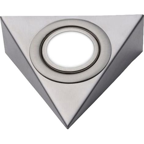 LED-Strahler PIRA ohne Schalter - Gehäuse in Edelstahloptik, Lichtfarbe Neutralweiß