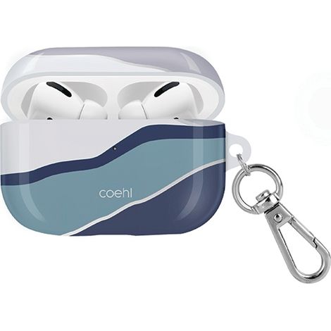 Funda Uniq Coehl Ciel para AirPods Pro azul/azul crepúsculo (1/2)