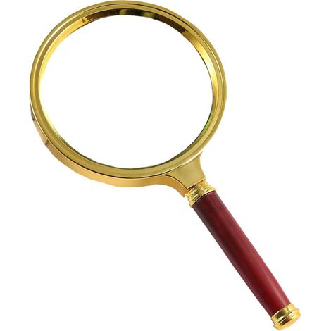 Loupe de poche 10x professionnelle pour bijoux et magazines, format portable. (1/4)