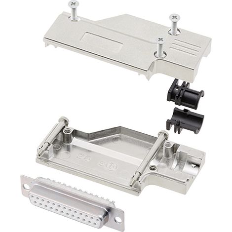 encitech DCMR25-FK-DBS-W-K 6355-8065-13 D-SUB Buchsenleisten-Set 90 ° Polzahl: 25 Lötkelch 1 St.