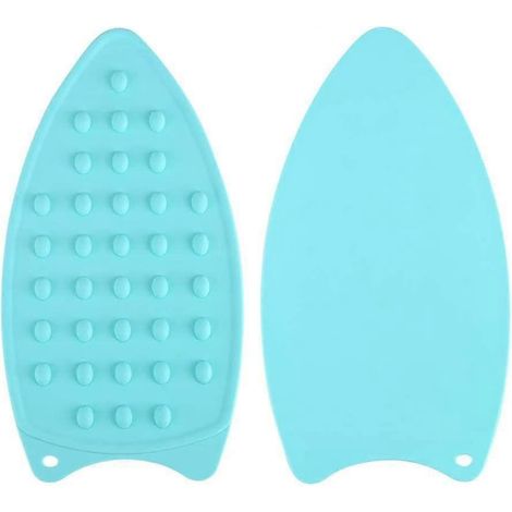Support en fer portable, antidérapant et résistant à la chaleur et tapis en silicone (vert) (1/5)