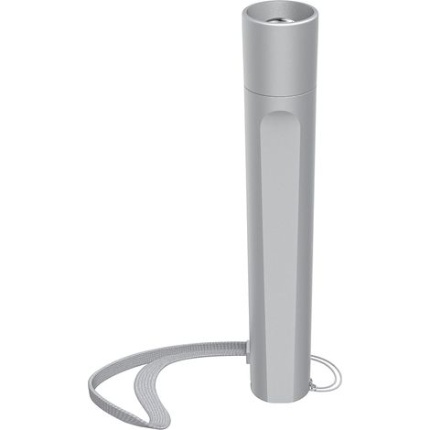Hama FL120 LED-Taschenlampe 3 Modi Aluminium Silber
