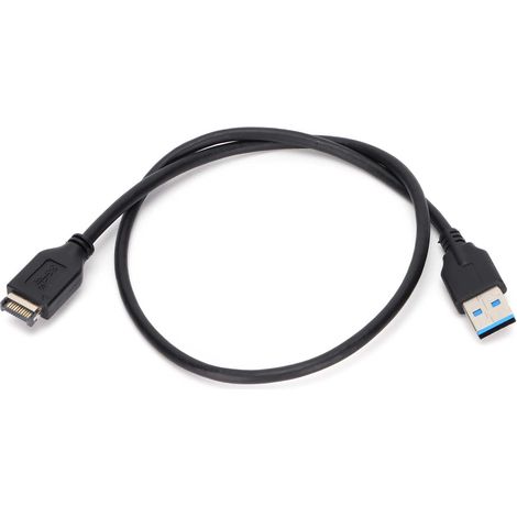 3.1 Verlängerungskabel für Motherboard, Laptop, 10 Gbit/s, Plus-/Minus-Anschluss, Frontpanel-Anschluss (1/5)