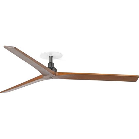 KLIM RECESSED L Ventilateur noir/noyer
