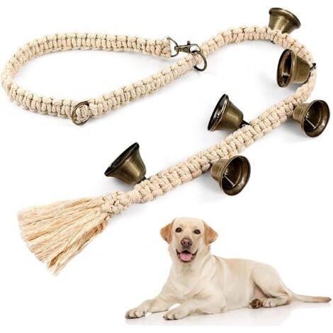 APEX - Clochette pour l'apprentissage de la propreté chez le chien, Clochettes pour chien Clochette pour l'apprentissage de la propreté chez le chien (poignée de porte) - Aides à l'éducation canine (A (1/5)