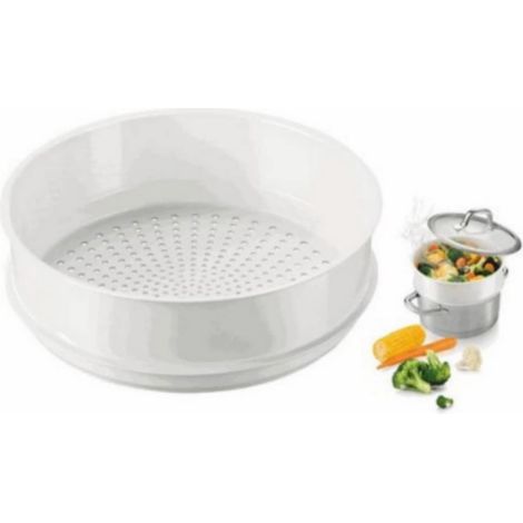 Tescoma 423012 Cestello per Cottura a Vapore, Plastica (1/5)