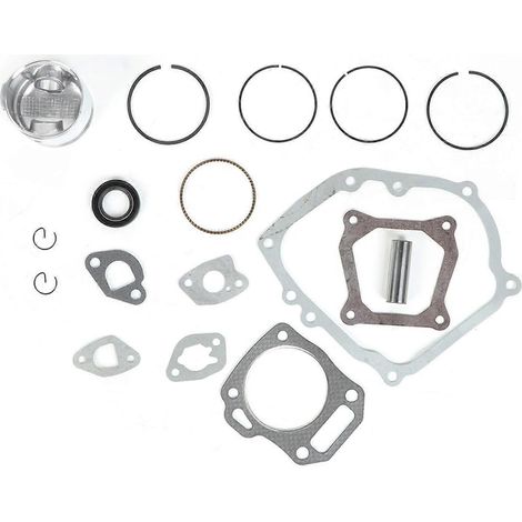 Kit de segments de piston 2,7 pouces, joint d'huile et joint de culasse 13101-ZH8-010 compatible avec Honda GX160 GX200 168F (1/4)