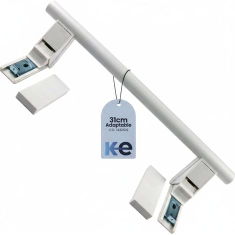 Poignée Réfrigérateur Liebherr - 1 Pièce - Blanc - 31 cm - Compatible Modèles Sélectionnés (1/5)