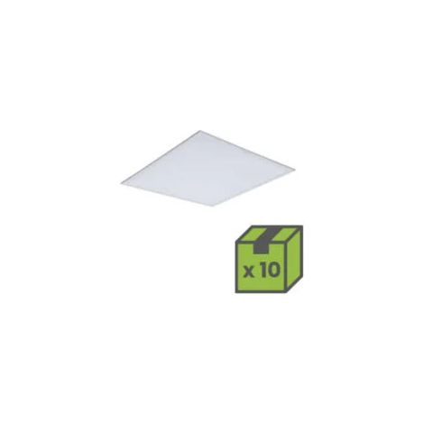 Lot de 10 Panneaux LED 32W blanc - 600x600mm - 4000K - 732360 - Mazda - Philips (1/3)
