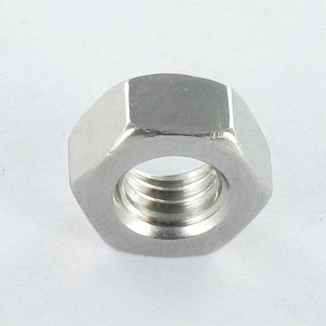 Ecrou hexagonale M4 Inox A2 + Wax lubrifié - 200 pièces (1/2)