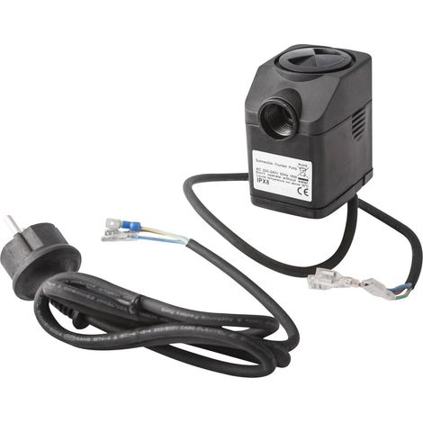 Clas – Pompe fontaine 3500L/h – Hauteur de refoulement max 5m – Débit max 3500L/h – Pour bassins et fontaines extérieures