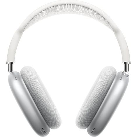 Casque sans fil Apple AirPods Max - Argent, réduction de bruit active, audio haute fidélité, confort premium, Bluetooth, compatible iPhone et Android