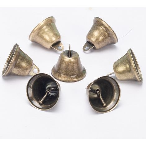 Cloches Métalliques Vintage Cloche Vintage Bronze Vintage Petite Cloche Cloches Décorations De Carillons Éoliens en Cuivre Mini (1/5)