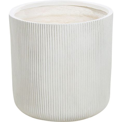 Plant Pot OREOI 45 cm Off-White