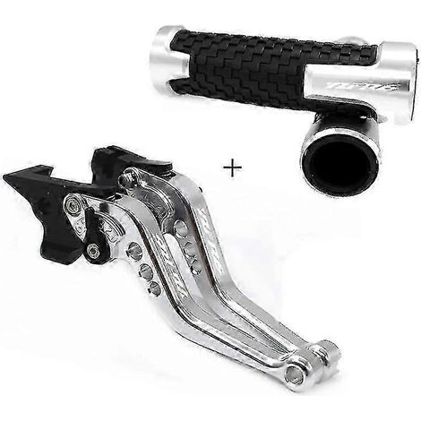 Accessoires moto uniques et compatibles avec Yamaha YZF-R6 (1999-2004) : leviers de frein et d'embrayage courts, poignées. (1/5)