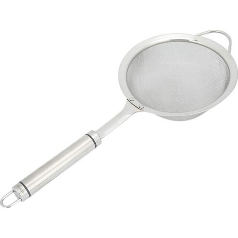 Cuillère à filtre, cuillère à long manche en acier inoxydable de 14,5 cm, passoire de cuisine, ustensile de cuisine, outil de souche de cuisine adapté pour la cuisine, le restaurant, la maison (1/5)