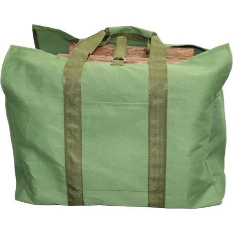 Firewood Carry Bag, Winter Firewood Storage Bag, Outdoor Camping Firewood Accessories, Firewood Carrying Bag, Storage Log, Military Green, Unisex (1/5)