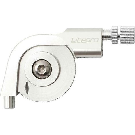 Bremssattel-Hub-Konverter Te P6E1 V-Bremse Litepro Adapter Fahrrad Aluminiumlegierung Faltrad Schwarz-Silver (1/5)