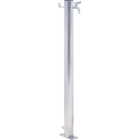 Rubinetto rotondo in acciaio inox da 60 cm (1/5)