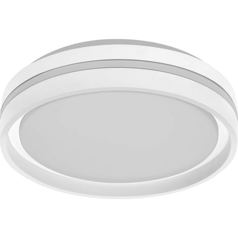 OSRAM Orbis Noemi Plafonnier LED 285mm, Blanc, 3000K blanc chaud, 3 niveaux de gradation, Click-DIM, IP20