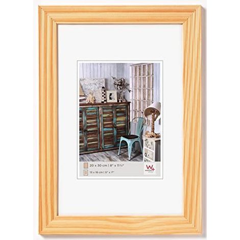 Walther Home Bilderrahmen, Holz, Schwarz, 133 x 40 cm (1/5)