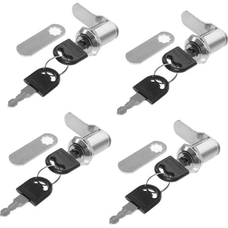 Kit de 4 clés de sécurité pour armoire (1/5)