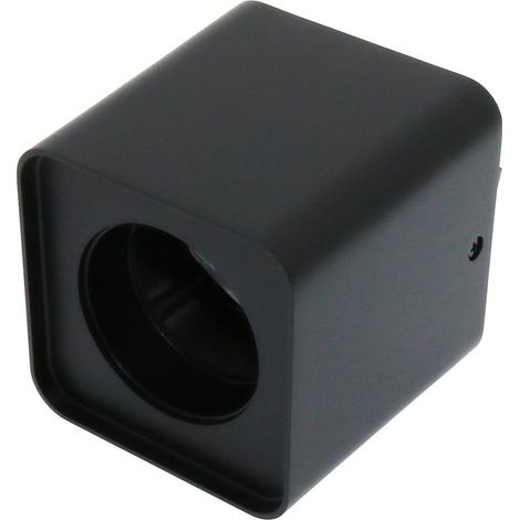 IluminaShop - Aro de Superficie Negro Para 1 Modulo 10W Serie Cobfix (1/3)