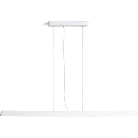 Lámpara Colgante Lineal LED 24W Yeso CCT Seleccionable Kirnber Blanco (1/5)