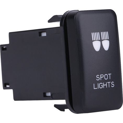 Interrupteur marche/arrêt automatique à LED bleue 12 V avec projecteur pour Toyota Hilux et Land Cruiser (1/3)