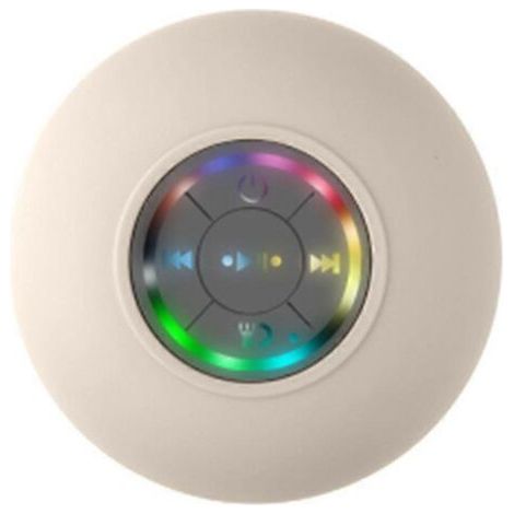 Enceintes sans fil pour salle de bain avec éclairage RGB, barre de son mains libres, compatible avec téléphone et douche. (1/5)