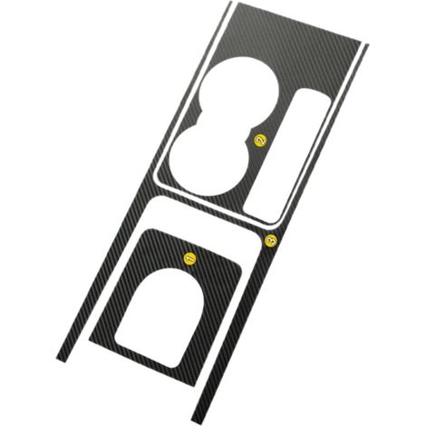 Adesivo in fibra di carbonio per finestrini e ingranaggi dell'auto F-Pace X761 (1/4)