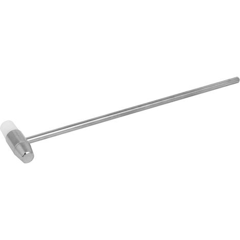Uhrmacher Doppelkopf - Uhrenarmband Outil réparation marteau Einsteller ton argent (1/4)