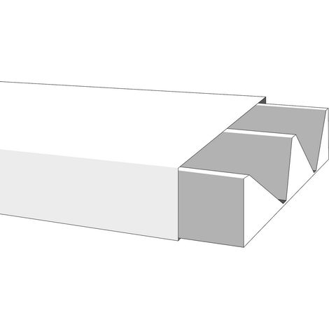 MINICANALINA C/COP FRONT 30X10 2 SCOM H 200 CM (1/2)