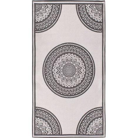 Outdoor Rug NELLORE Grey 80 x 150 cm