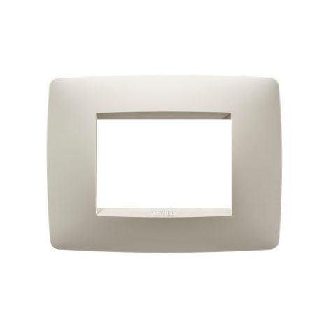 PLAQUE ONE 3P IVOIRE GEWISS GW16103TI