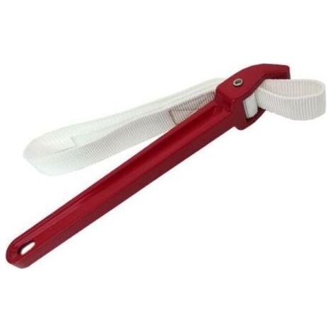 Clé à Sangle Réglable Clé a Sangle Filtre à Huile Universel Poignée Antidérapante de 30 Bracelet 85 Clef à Sangle Durable Facile a Utiliser pour Filtres à Huile Tuyaux d'Arrosage Robinet (1/4)