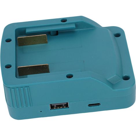 Adaptateur Chargeur Sans Fil Batterie Li-Ion pour Metabo 625367000 321000480 BS18LT SSD18LT SSW18LT USB Type-C DC Conversion Rapide 15W (1/5)