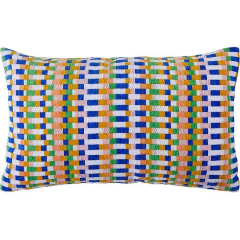 Coussin Décoratif Jacquard Disso 30x50 Multicolore Atmosphera (1/5)