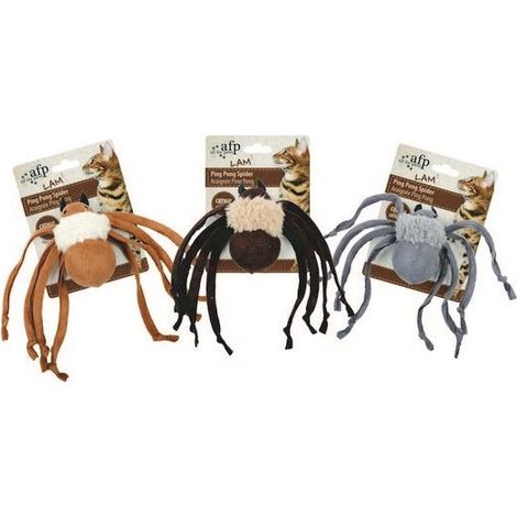 All For Paws Lamb Ping Pong Spider Mixed Colours (SNG) - PK 1 - 30849 (1/5)