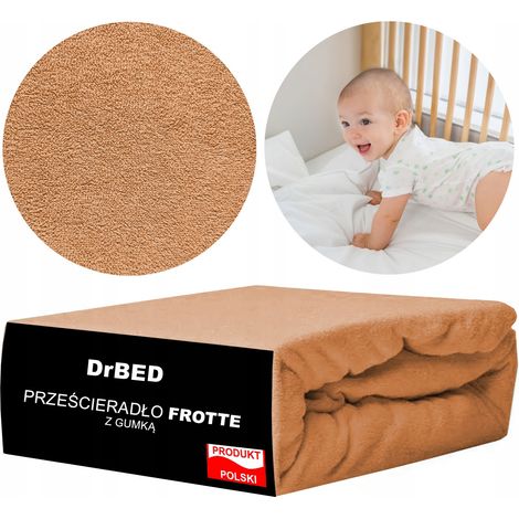 Spannbettlaken für Kinderbett 120x60 mit Gummizug, ATMUNGSAKTIV, Dick, Polnisch (1/2)